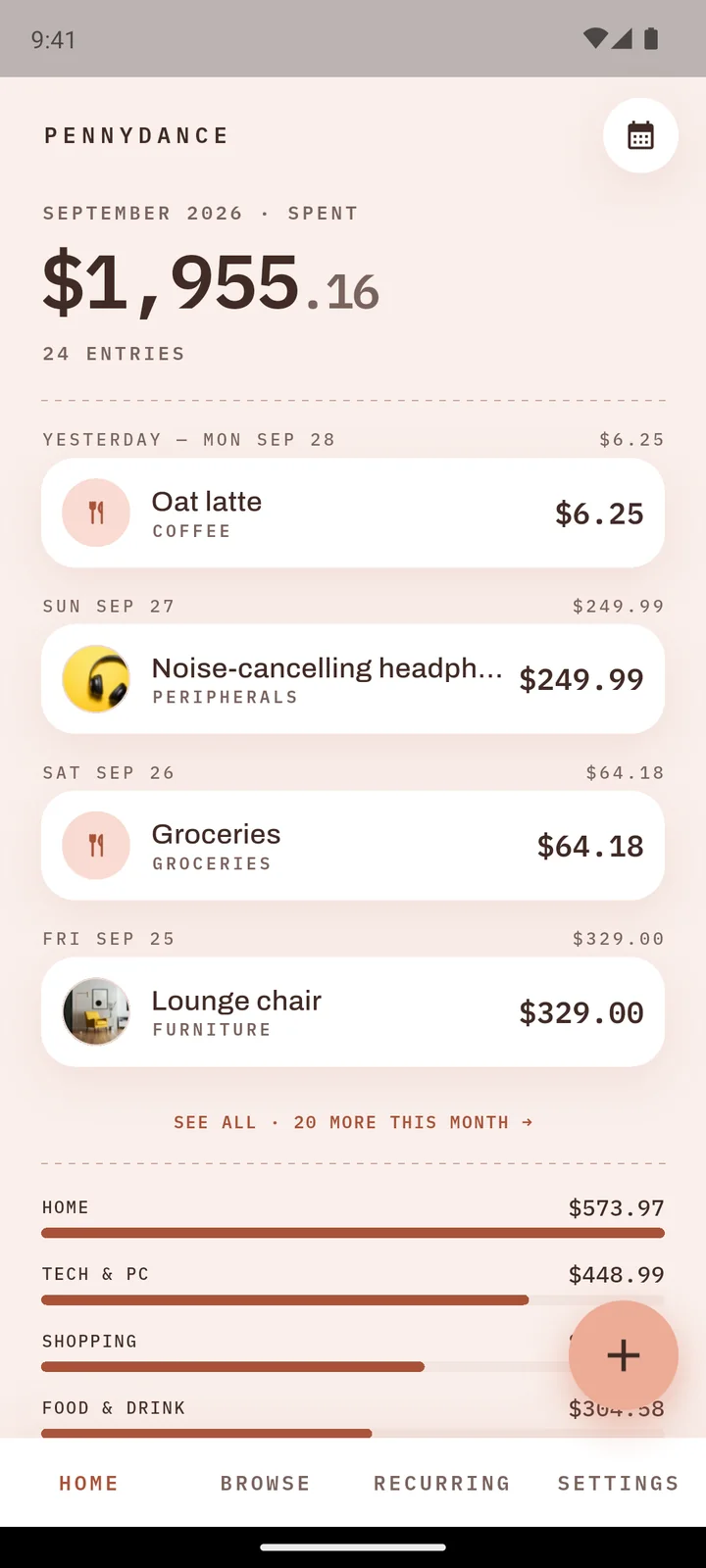 Macaron Blush theme